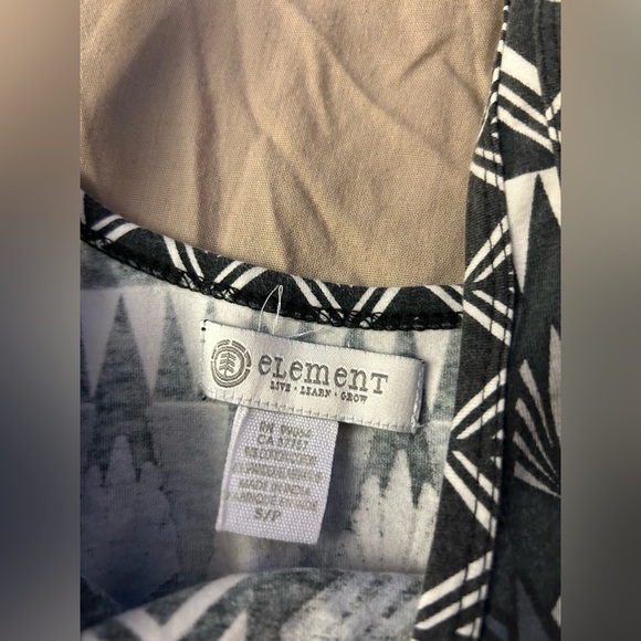 Black and White Patterned Women's Dress - Picture 3 of 4